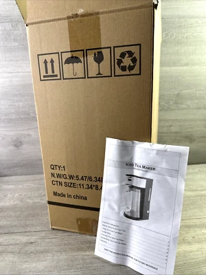 Jarra de vidrio infusora y tetera helada Herbalife Nutrition NUEVA EN CAJA Foto 1 de 2