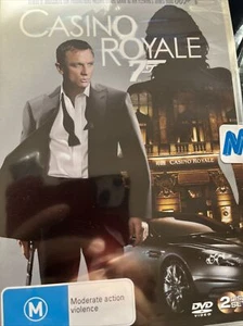 Casino Royale (DVD, 2006) James Bond Region 4 PAL Brand New Sealed Free Post - Picture 1 of 2