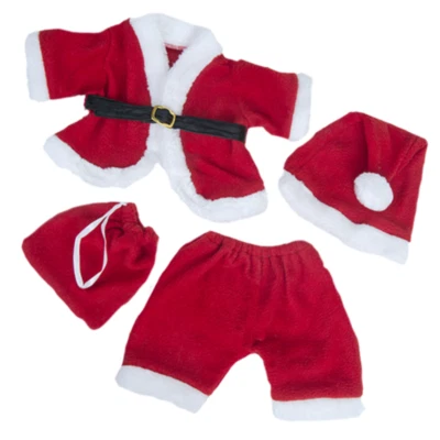 SPLODGE TEDDY PARTIES 8" TEDDYBÄR KLEIDUNG - WEIHNACHTSMANN WEIHNACHTSMANN OUTFIT - 8 Zoll /20cm