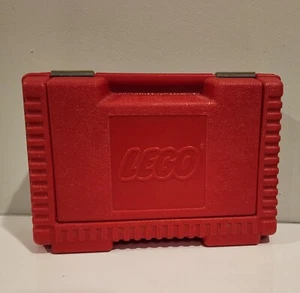 Vintage 1985 LEGO Red Carrying Case Storage Box - Picture 1 of 9
