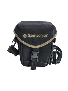 Custodia fotocamera Samsonite nera tracolla stile loop 250BK 7"x 4,5" x 3" - Foto 1 di 11