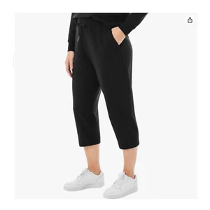 Member's Mark Women's French Terry Capri - Ultra-Soft, Adjustable Waistband - XL - Picture 1 of 13