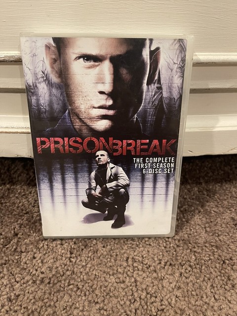 Prison Break 1ª Season Complete 6 Blu-Ray Series Action New Sealed R2