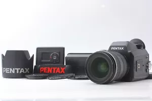 【NEUWERTIG】Pentax 645NII Kamera mit Haube/Filmrückseite + SMC-FA Zoom 45-85mm/F4.5 aus JAPAN - Bild 1 von 20