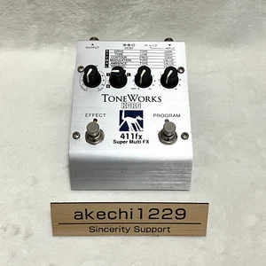 Pedal efecto para guitarra Korg ToneWorks 411fx Super Multi FX usado probado - Imagen 1 de 17