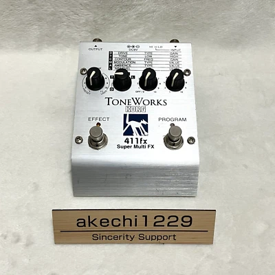 Korg ToneWorks 411fx Super Multi FX Effektpedal für Gitarre gebraucht getestet - Bild 1 von 4