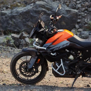 Crash/Leg Guard fits KTM Adventure 250/390 | Silver | Auto Engina - Picture 1 of 5