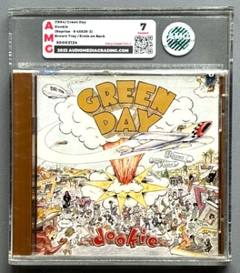 GREEN DAY Dookie SEALED © 1994 UNCENSORED W/ERNIE & BROWN TRAY GRADED CD - Picture 1 of 5