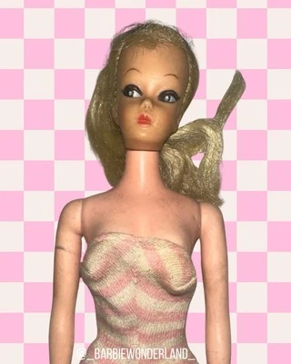 Muñeca clon estilo Lilli imagen Barbie rubia vintage Eegee Annette Babette Foto 1 de 4