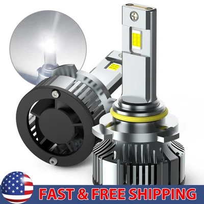 9005 LED Headlight Super Bulb Bright Kit White 6500K 40000LM High/Low Beam 2~10X - Image 1 of 4