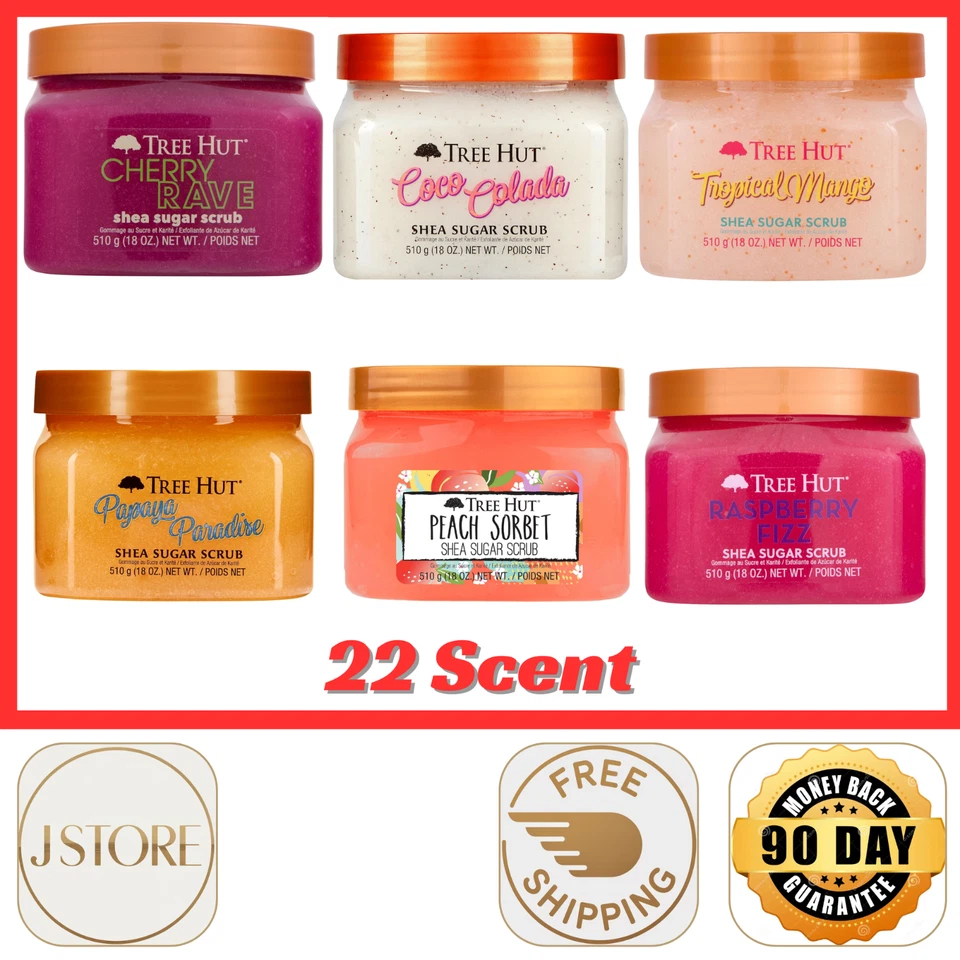 Tree Hut Body Scrub 18 Oz, Assorted Scents - Over 31 Options - Image 1 of 4