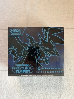 Pokemon TCG Phantasmal Flames Pokemon Center ETB Elite Trainer Box - New Sealed - Image 1 of 4
