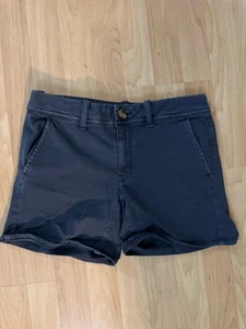 AMERICAN EAGLE Size 2 Super Stretch Women's Chino Shorts Midi - Picture 1 of 9