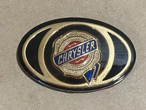 Mopar 4805157 Front Oval Emblem -- 2005-2010 Town & Country & Chrysler 300 - NOS - Picture 1 of 3