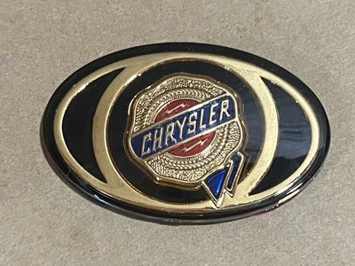 Mopar 4805157 emblema delantero ovalado -- 2005-2010 Town & Country & Chrysler 300 - Nuevo de Lote Antiguo Foto 1 de 3