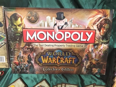 World of Warcraft Monopoly Board Game Collector's Edition 2012 - Image 1 of 4