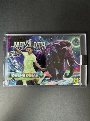 Wild card Lamine Yamal 1/1 pintado de aluminação de mamute… - Imagem 1 de 2