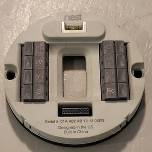  NEST Learning Thermostat BASE ONLY *Fits ALL 1st Generation*  TESTED  - Picture 1 of 3