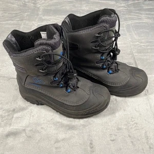 Columbia Jugend Jungen WASSERDICHT Omni-Heat Schnee Wanderschuhe Größe 5 YY5391-011 - Bild 1 von 12