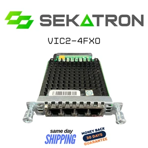 ☎️ Cisco Voice | Módulo enrutador ISR VIC2-4FXO • Tarjeta de interfaz de voz FXO de 4 puertos ⚡ - Imagen 1 de 2