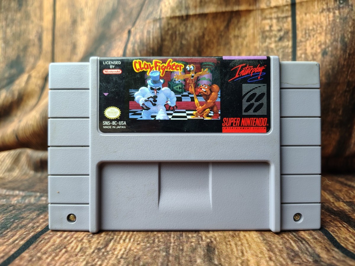 SNES Clay Fighter 2 海外 スーパーファミコン Clay Fighter 2 SNES. UK PAL Clayfighter 2 Judgment Clay For