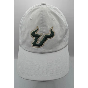 47 Brand USF Bulls NCAA Cap White Strapback Hat University of Southern Florida - Picture 1 of 11
