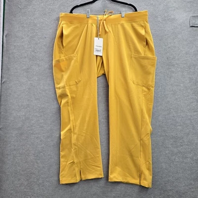 Pantalones Médicos Mandala Mujer 2XL PETITE Amarillo Carga Equa-Tek Botón Corbata PO24-S NUEVOS CON ETIQUETAS Foto 1 de 4