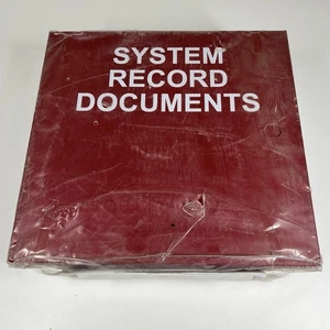 STI EM1212DOC Red Metal System Record Documents Box NEW 12” x 12” x 4” - Picture 1 of 7
