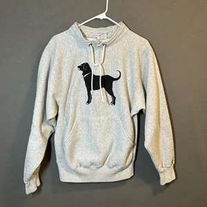 Vintage The Black Dog Martha's Vinyard Reverse Weave Kragen Crew Erwachsene M grau USA - Bild 1 von 14