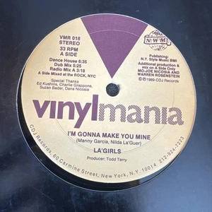LA’ Girls – I’m Gonna Make You Mine 12” Vinyl 1989 Todd Terry Mix - Bild 1 von 8
