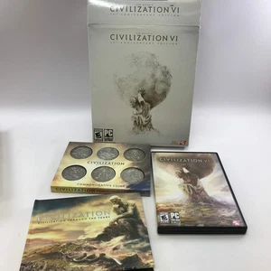 Civilization VI [Anniversary Edition] (PC, 2016) komplett in Box mit Münzen, CIB - Bild 1 von 8