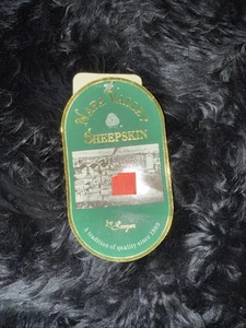 Napa Valley By Sawyer Sheepskin Rug Natural Black Fur Rug Luxurious 5190 - Picture 1 of 7