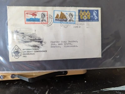 GB 23 Pre Decimal First Day Covers  from 1963 - 1968 + 2 others in SG Album - Image 1 of 4