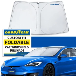 Windshield Sun Shade for 2012-2026 Tesla Model S - Bild 1 von 8