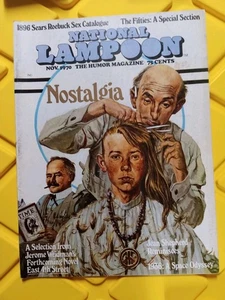 National Lampoon Humor Magazine - November 1970 nostalgia the fifties - Bild 1 von 8