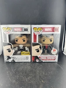 Funko Pop Set Of 2 Punisher Walgreens Figures 80 & 106  - Picture 1 of 9