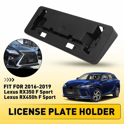 Soporte de montaje delantero para parachoques de matrícula para Lexus RX350 F Sport 2016-2019 Foto 1 de 4