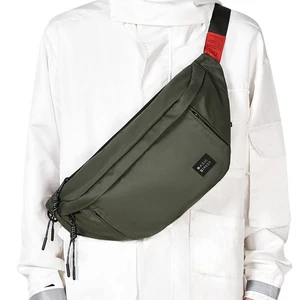 Riñonera Bandolera Grande para Mujer Hombre, Paquete de Cintura Impermeable con - Imagen 1 de 9