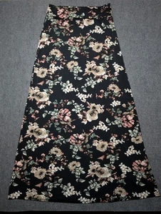 Maxi Falda Got Style EE. UU. Para Mujer Negra Floral Talla XL Extra Grande Elástica - Imagen 1 de 7