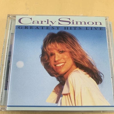 Carly Simon CD Greatest Hits Live Nobody Does It Better. You’re So Vain  - Image 1 of 4