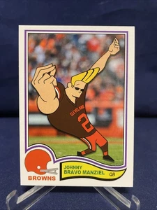 Johnny Bravo Manziel #19  Cleveland Browns Football - Picture 1 of 2