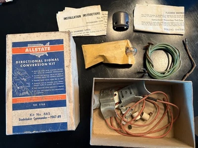 KIT CONVERSIÓN SEÑAL DIRECCIONAL ALLSTATE - STUDEBAKER VINTAGE 1947-49 Foto 1 de 2