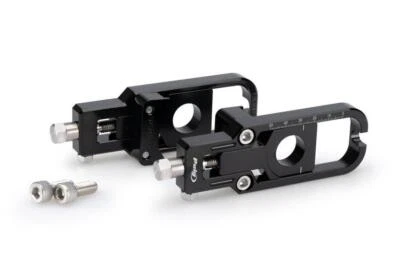 Ajustador Tensor Cadena Aluminio Puig Negro Honda CRF 1000 L & Adv. 20 - 25 Foto 1 de 4