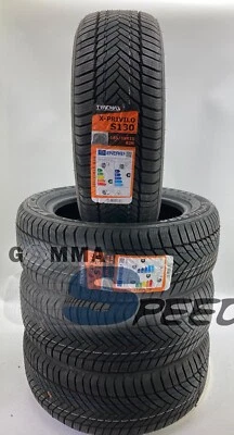 Set 4 Pneumatici M+S invernali 185/55/15 82H Tracmax S130 gomme neve snow 3PMSF - Immagine 1 di 4