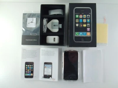 Apple iPhone 2g 8gb 1st Generation A1203 - Boxed - Rare 2007 - Image 1 of 4
