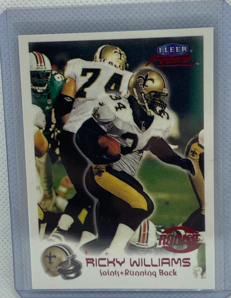 RICKY WILLIAMS 1999 FLEER FOCUS RED RC #D 127/2500 - Image 1 of 1