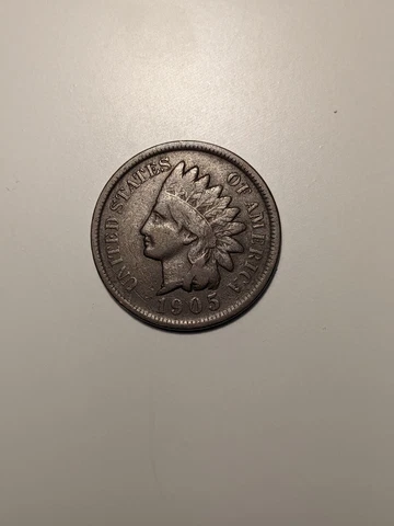 1905 indian head penny cent full date free shipping no reserve Cover