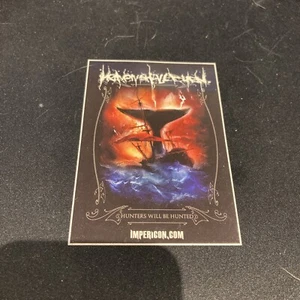 Aufkleber Sticker: IMPERICON Hunters will be hunted ca. 7 x 10 cm - Bild 1 von 1