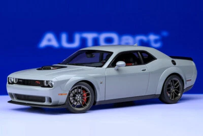 71774 1/18 AUTOart DODGE CHALLENGER R/T SCAT PACK WIDEBODY 2022 SMOK SHOW GREY - Immagine 1 di 4