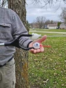 Dispositivo de camiseta de golf REACHERGOLF: telescópico de 30" a 44" con segunda posición de salida - Imagen 1 de 10